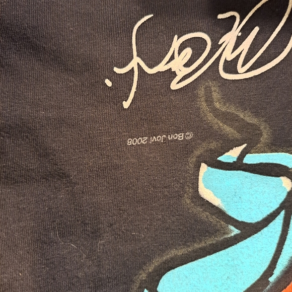 COPY - COPY - COPY - Bon Jovi Hard Rock Cafe T-Shirt - Picture 4 of 5